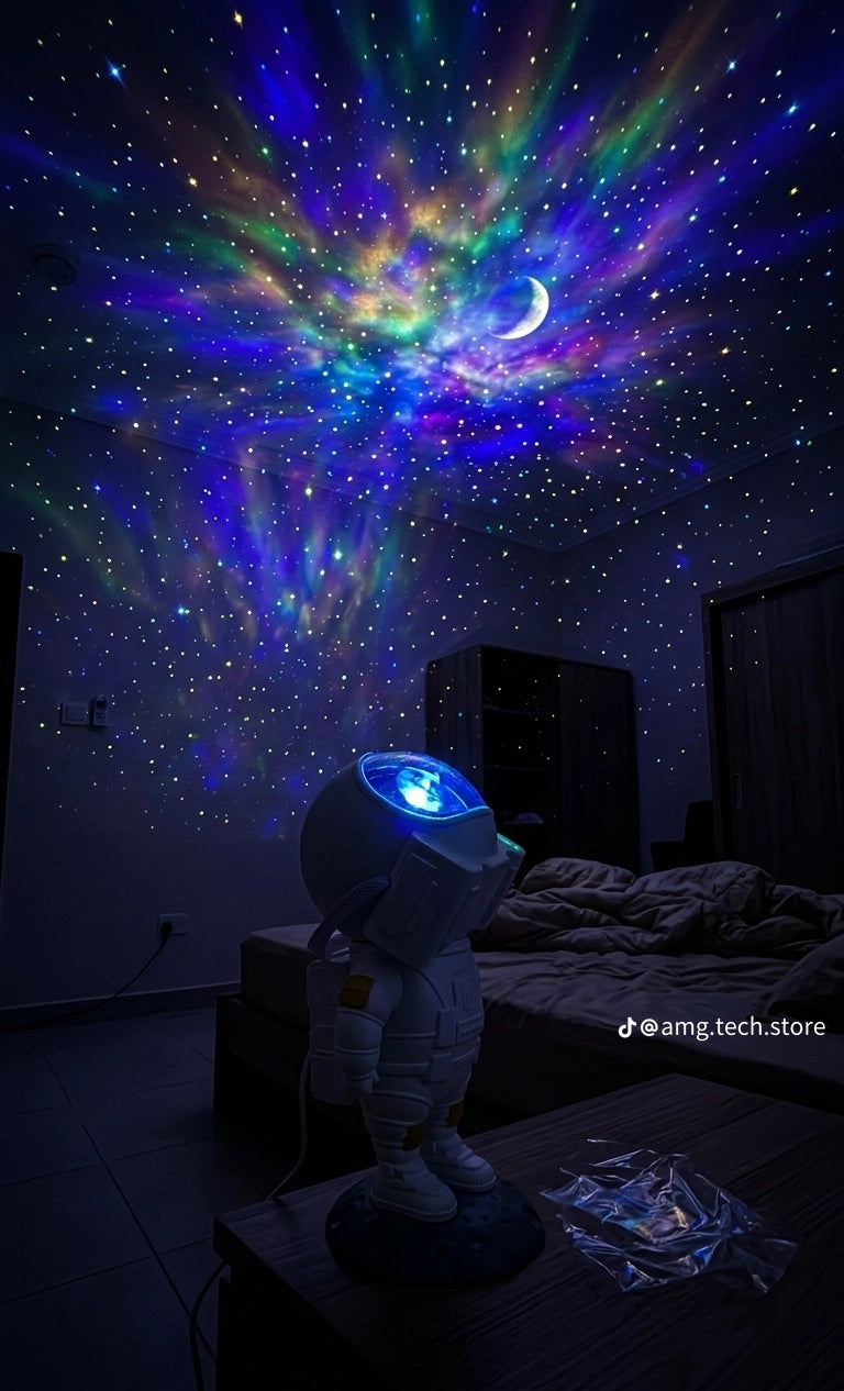 Astronauta Proyector Galaxia - Transforma tu cuarto 🚀